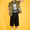 Ace Skull Throwback Graphic Tee
