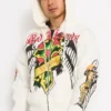Christ Cross Rhinestone Boxy Zip Hoodie Christ Cross Rhinestone Boxy Zip Hoodie