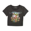 Cobra Roses Baby Tee Cobra Roses Baby Tee
