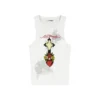 Cross Heart Rhinestone Tank Top Cross Heart Rhinestone Tank Top