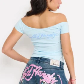 Cross Wings Off Shoulder Top