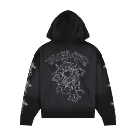 Crosses Boxy Zip Hoodie