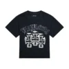 Crosses Rhinestone Boxy Cropped Tee Crosses Rhinestone Boxy Cropped Tee