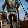 Dagger Skull Slim Taper Jean