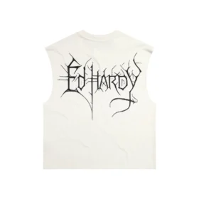 Demon Head Rhinestone Boxy Cropped Tee