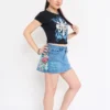 Diamond Flower Denim Skirt Diamond Flower Denim Skirt