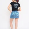 Diamond Flower Denim Skirt Diamond Flower Denim Skirt