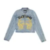 Dragon Panther Denim Moto Jacket Dragon Panther Denim Moto Jacket