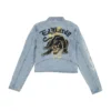 Dragon Panther Denim Moto Jacket Dragon Panther Denim Moto Jacket