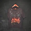 Eagle Flame Cropped Mens Boxy Tee Eagle Flame Cropped Mens Boxy Tee