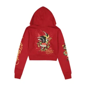 Eagle Tiger Zip Front Hoodie