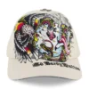 Embroidered Battle Skull