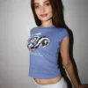 Famous Skunk Cap Sleeve Tee