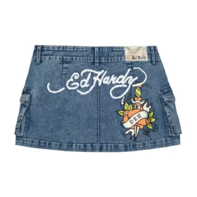 Heart Dagger Cargo Skirt