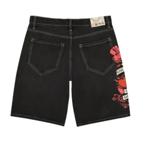 Live Fast Skater Short