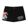 LKS Skull Denim Skirt LKS Skull Denim Skirt