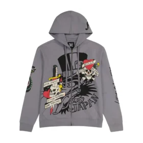 LKS Skull Hoodie – Light Grey