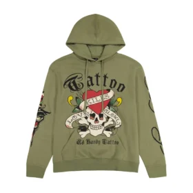 lks skull hoodie light olive 1 280x280 - LKS Skull Hoodie - Light Olive
