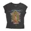 Mary Burnout Cap Sleeve Tee Mary Burnout Cap Sleeve Tee