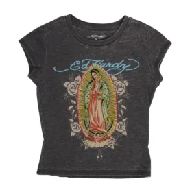 Mary Burnout Cap Sleeve Tee Mary Burnout Cap Sleeve Tee