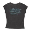 Mary Burnout Cap Sleeve Tee Mary Burnout Cap Sleeve Tee