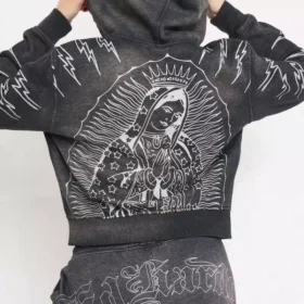 mary relaxed zip front hoodie 2 280x280 - Mary Relaxed Zip Front Hoodie