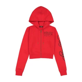 Panther Dagger Cropped Hoodie Panther Dagger Cropped Hoodie