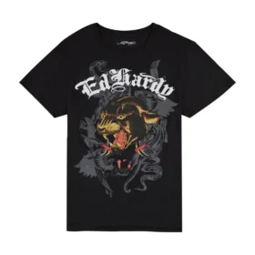 Panther Head Throwback Rhinestone Tee Panther Head Throwback Rhinestone Tee