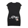 Panther Roses Short Sleeve Tee Dress Panther Roses Short Sleeve Tee Dress