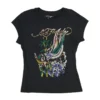 Peacock Cap Sleeve Tee Peacock Cap Sleeve Tee