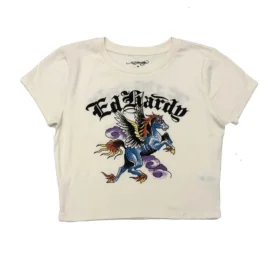 Pegasus Rhinestone Baby Tee