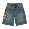 Pierced Eagle Denim Jort Pierced Eagle Denim Jort