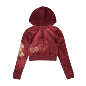 Retro Tiger Y2K Velour Hoodie Retro Tiger Y2K Velour Hoodie