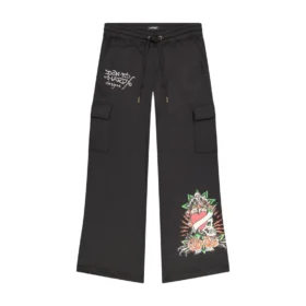 Rose Skull Cargo Sweatpants Rose Skull Cargo Sweatpants