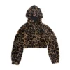Sacred Heart Faux Fur Hooded Jacket Sacred Heart Faux Fur Hooded Jacket