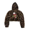 Sacred Heart Faux Fur Hooded Jacket Sacred Heart Faux Fur Hooded Jacket