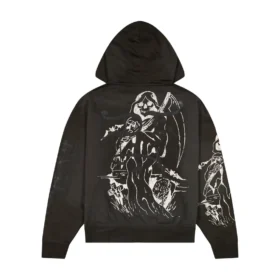 Skeles Boxy Zip Hoodie – Sunfade Grey