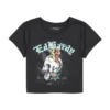 Skull Butterfly Baby Tee
