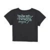 Skull Butterfly Baby Tee