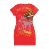 Skull Dagger Mesh Tee Dress