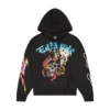 Skulls Boxy Rhinestone Fleece Hoodie Skulls Boxy Rhinestone Fleece Hoodie