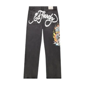 Tiger Flame Loose Fit Jeans