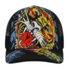 Tiger Head Rhinestone Trucker Hat Tiger Head Rhinestone Trucker Hat