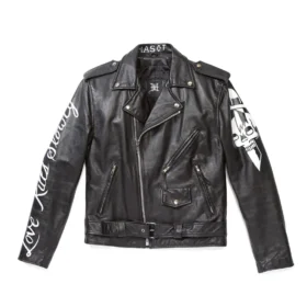Tiger Painted Leather Jacket – Custom