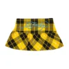 True Eagle Plaid Flare Miniskirt True Eagle Plaid Flare Miniskirt